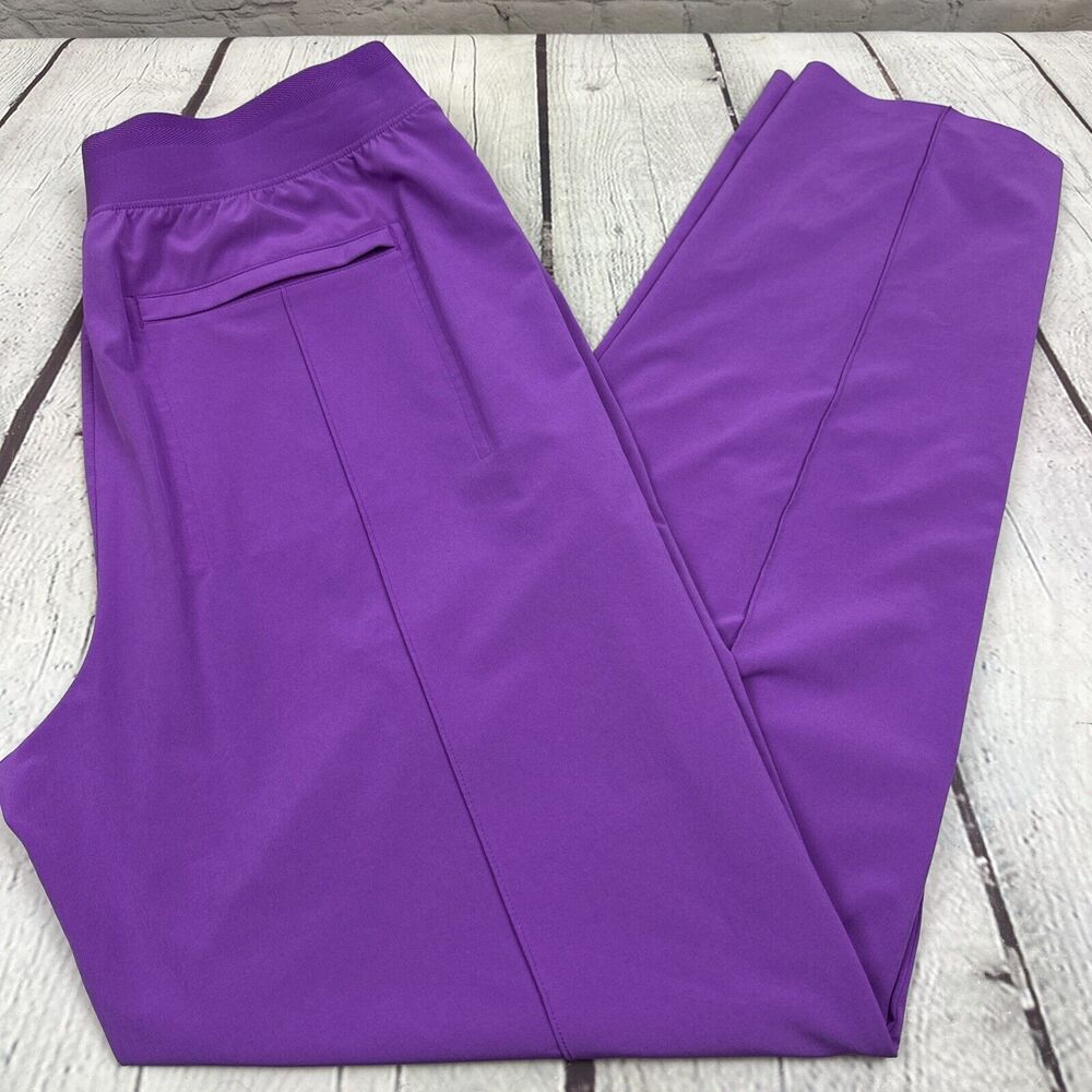 Athleta Brooklyn‎ Heights Vienna Slim Pant Jazzy Purple Womens Size 10